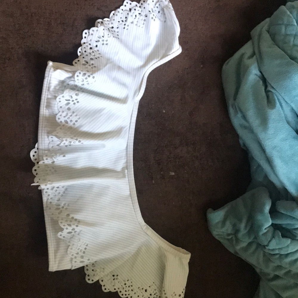 Off the shoulder bikini top